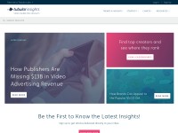 Desktop screenshot for tubularinsights.com