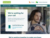 Desktop screenshot for samaritans.org