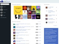Desktop screenshot for podcloud.fr