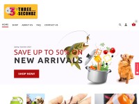 Desktop screenshot for threesecondz.com