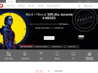 Desktop screenshot for vodafone.es