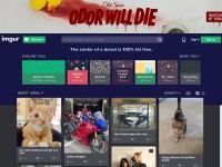 Desktop screenshot for imgur.com