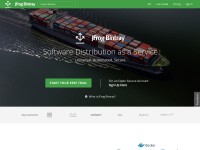 Desktop screenshot for bintray.com