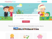 Desktop screenshot for nounou-top.fr