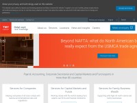 Desktop screenshot for tmf-group.com