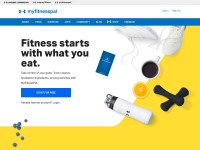 Desktop screenshot for myfitnesspal.com
