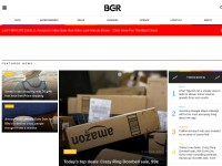 Desktop screenshot for bgr.com