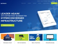 Desktop screenshot for nutanix.com