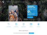 Desktop screenshot for telenor.hu