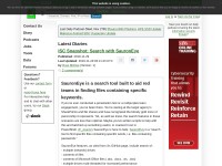 Desktop screenshot for dshield.org