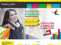 Desktop screenshot for megyekartya.hu