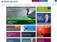 Desktop screenshot for calcpa.org