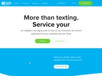 Desktop screenshot for zingle.me