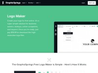 Desktop screenshot for graphicsprings.com