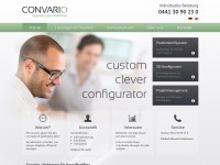 Desktop screenshot for convario.net