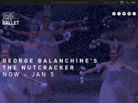 Desktop screenshot for nycballet.com