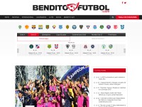 Desktop screenshot for benditofutbol.com