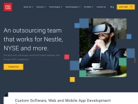 Desktop screenshot for manektech.com