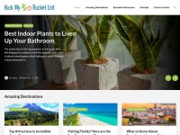 Desktop screenshot for kickmybucketlist.com