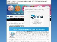 Desktop screenshot for seowebsolution.n.nu