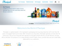 Desktop screenshot for plastipak.com