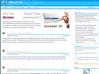 Screenshot of passwordrecoverytools.com
