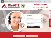 Desktop screenshot for alertcommunications.com
