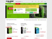 Desktop screenshot for drweb.ru