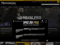 Desktop screenshot for mossberg.com