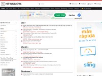 Desktop screenshot for newsnow.net