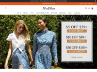 Desktop screenshot for modshesonline.com