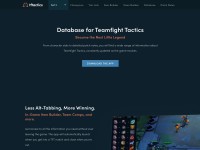 Desktop screenshot for tftactics.gg