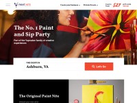 Desktop screenshot for paintnite.com