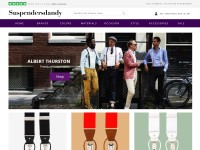 Desktop screenshot for suspendersdandy.com