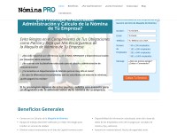 Desktop screenshot for nominapro.mx