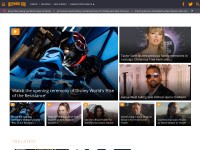 Desktop screenshot for hollywood.com