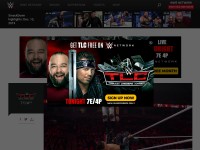 Desktop screenshot for wwe.com