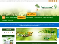 Desktop screenshot for planetayurveda.com