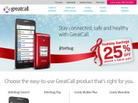 Desktop screenshot for greatcall.com
