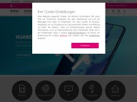 Desktop screenshot for t-mobile.de