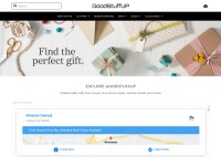 Desktop screenshot for goodstuffup.com