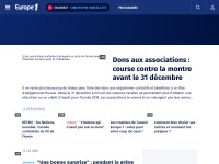 Desktop screenshot for europe1.fr