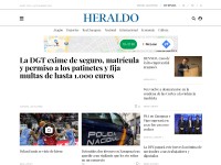 Desktop screenshot for heraldo.es