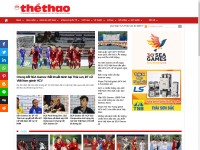 Desktop screenshot for thethaohcm.vn