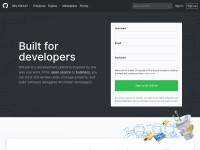 Desktop screenshot for github.com