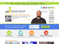 Desktop screenshot for frugalrules.com