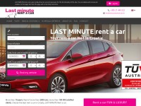Desktop screenshot for rentacarlastminute.hr