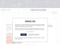 Desktop screenshot for boursier.com