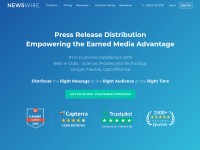 Desktop screenshot for newswire.com