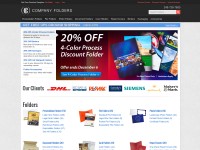 Desktop screenshot for companyfolders.com